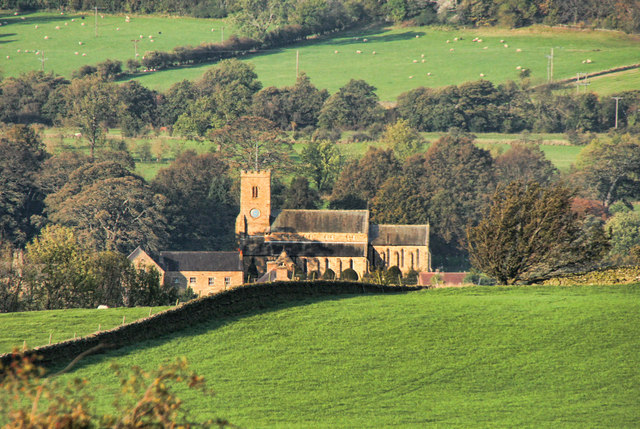 The church of St Mary and St Stephen in Wolsingham seen from Wear Bank.
© Copyright Peter McDermott and licensed for reuse under this Creative Commons Licence
