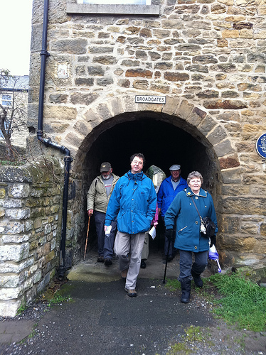 Get Walking group discovers quiet side streets of Barnard Castle
