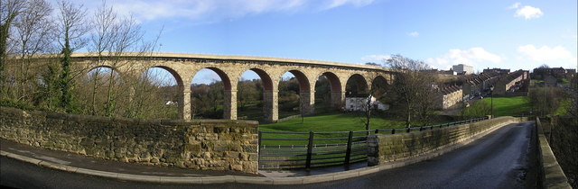 Newton Cap Viaduct
© Copyright Hugh Mortimer and licensed for reuse under this Creative Commons Licence