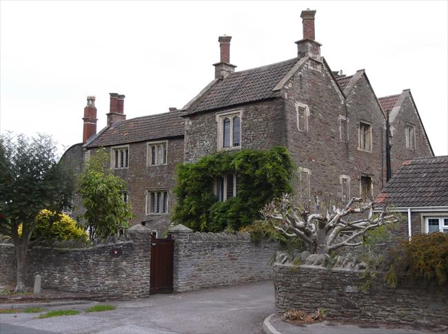 Rodway Hill House, whose origins date from C14 with C16/17 alterations.