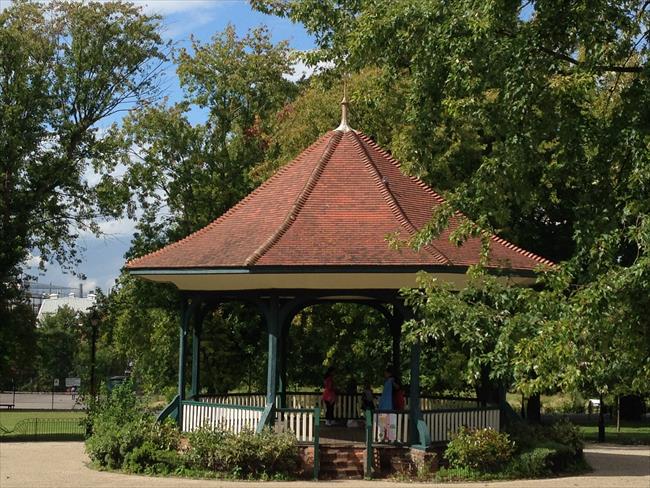 The Bandstand in Ruskin Park