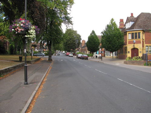 Sycamore Road Bournville, with Selly Manor in the background