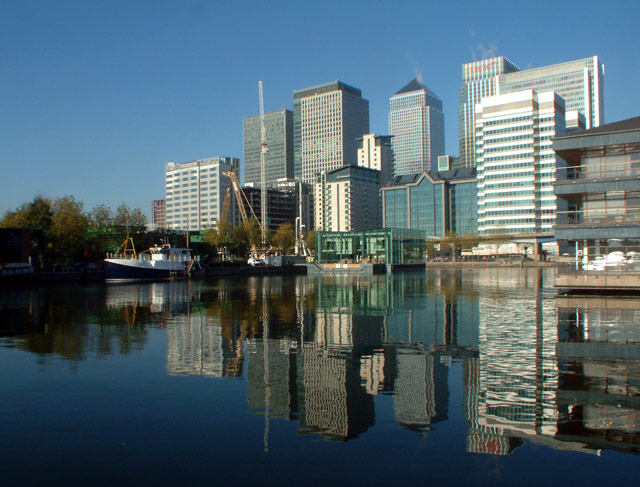 Millwall Inner Dock, Isle of Dogs.