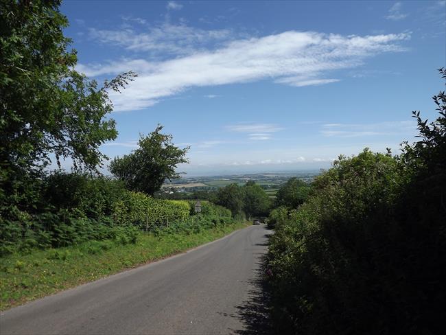 The route near Friarn