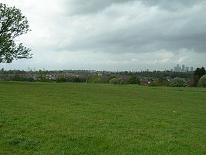 View from Bythe Hill Fields