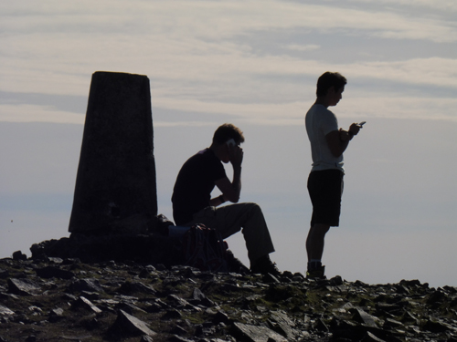 'I'm on Skiddaw!'