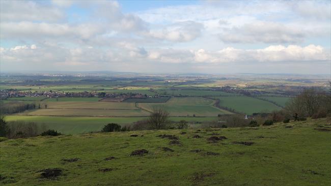 View from Chinnor Barrows