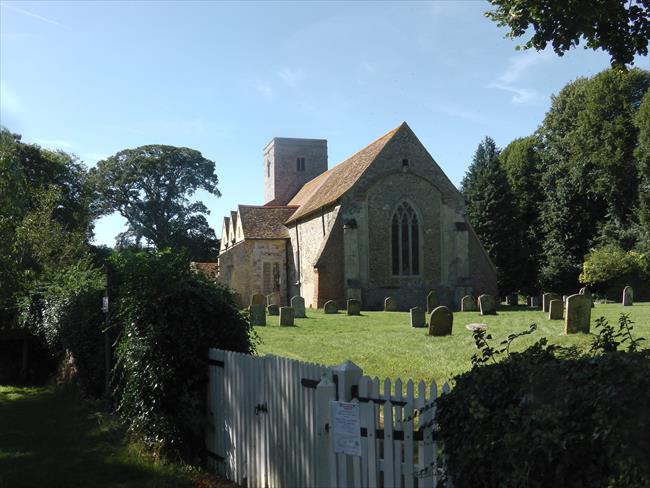 Burrough Green church