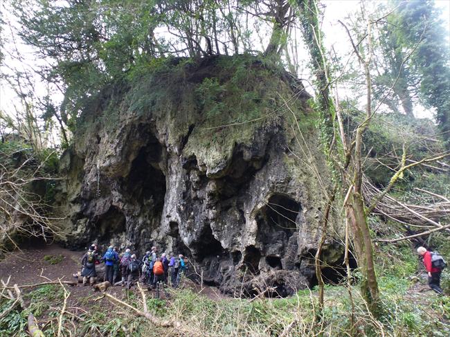 Southstone Rock, the 50' Tufa cliff