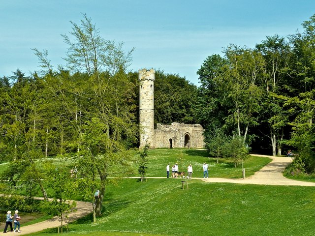 Mock Ruin in Hardwick Park