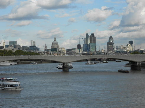 View from the Golden Jubilee Bridge