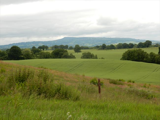 View to the Clee Hills 