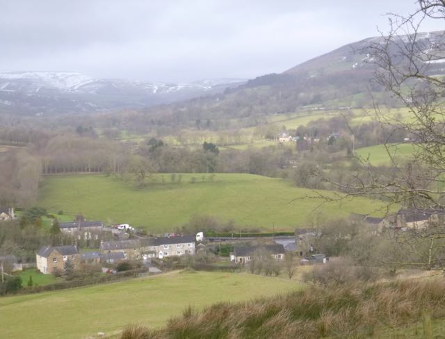 Anavio (Roman Fort) site shown from near Elmore Hill Farm