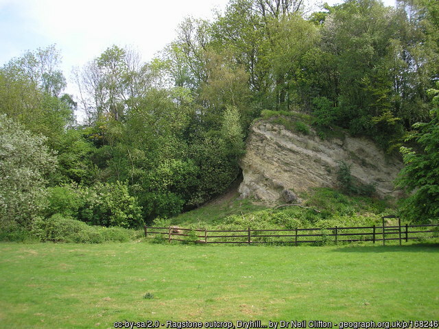 Ragstone Outcrop, Dryhill Nature Reserve