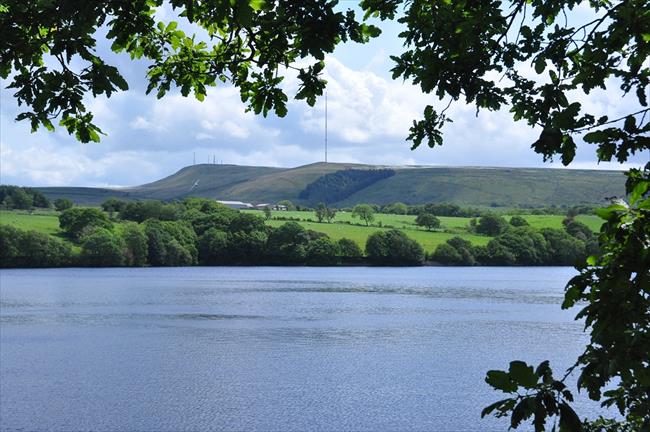 Yarrow Reservoir and Winter Hill