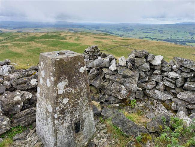 View from trig point