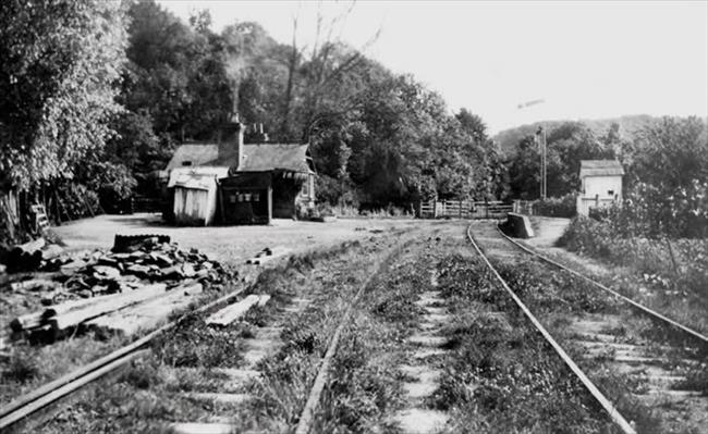 Horderly station when the line was working