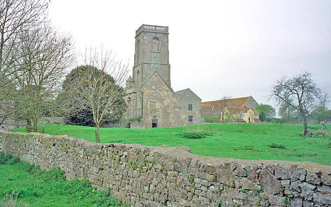 The 13th century Woodspring Priory