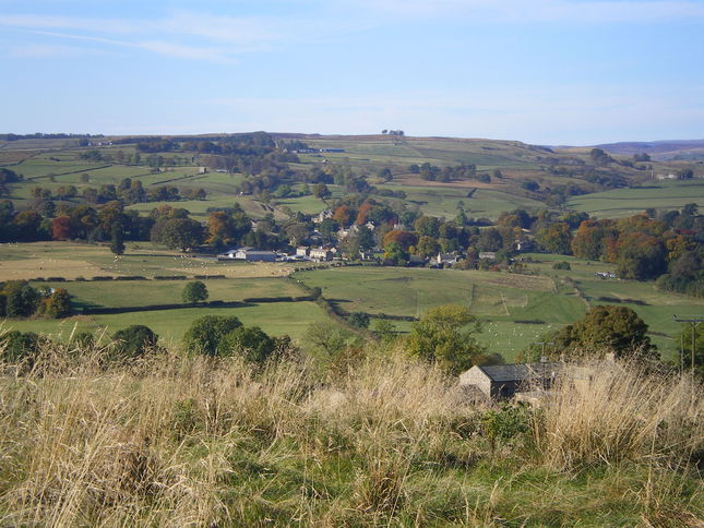 Romaldkirk from East Barnley