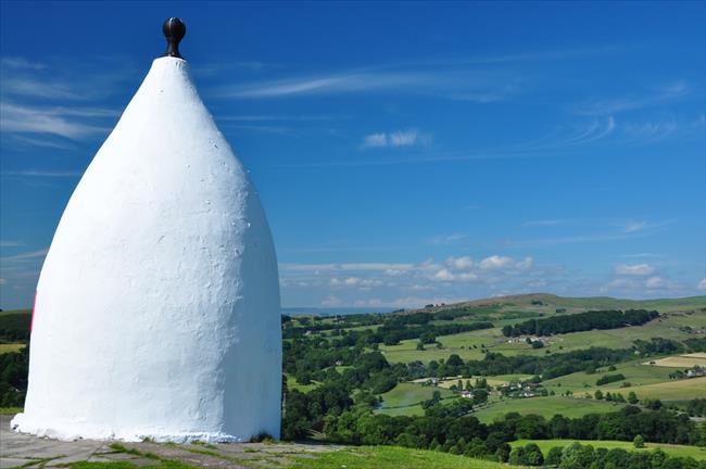 A view from White Nancy on Kerridge Ridge