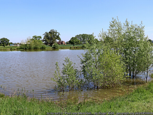 Pools near Mere Hall