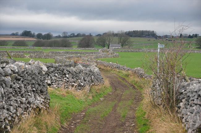 White Peak byway near Wheston