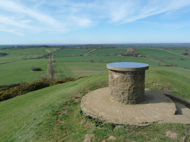 Toposcope on Burrough Hill