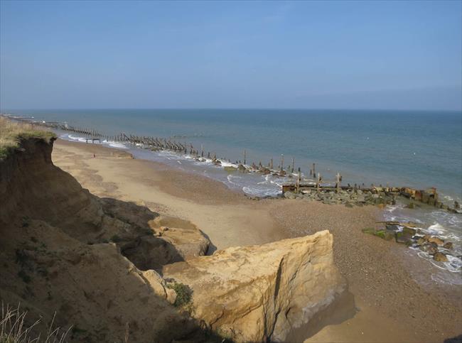 Cliffs at Happisburgh