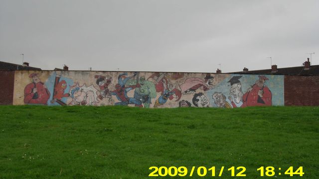 The graffiti wall near West Way