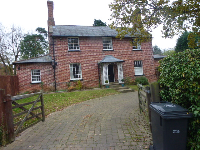 One of the old village houses in Tye Green Village