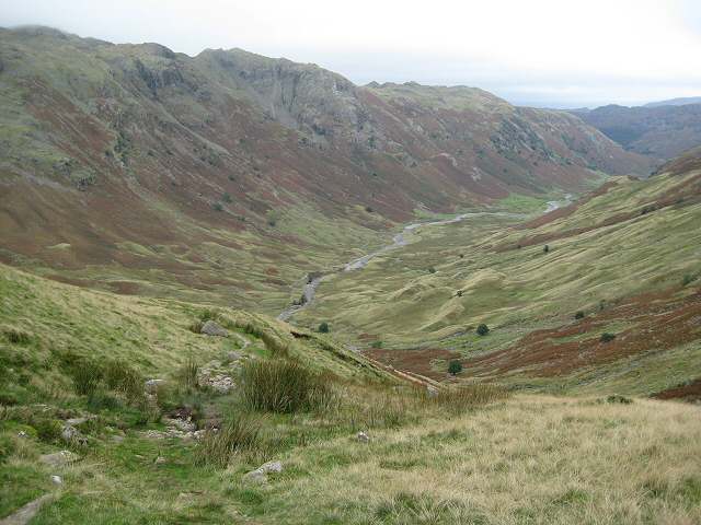 Descending the Stake Pass