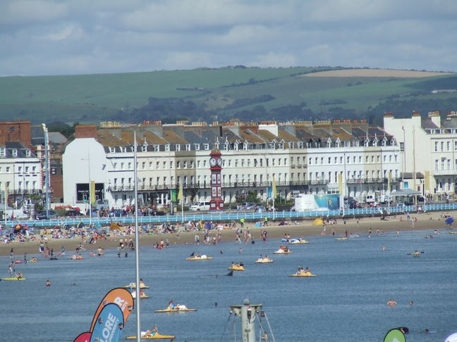 View of Weymouth from the Pavilion