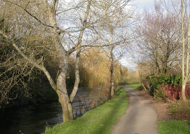 Wimborne, riverside walk