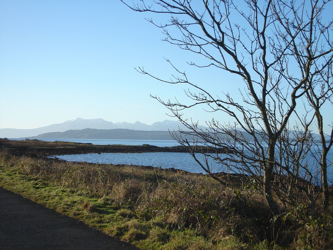 Arran from the shore road