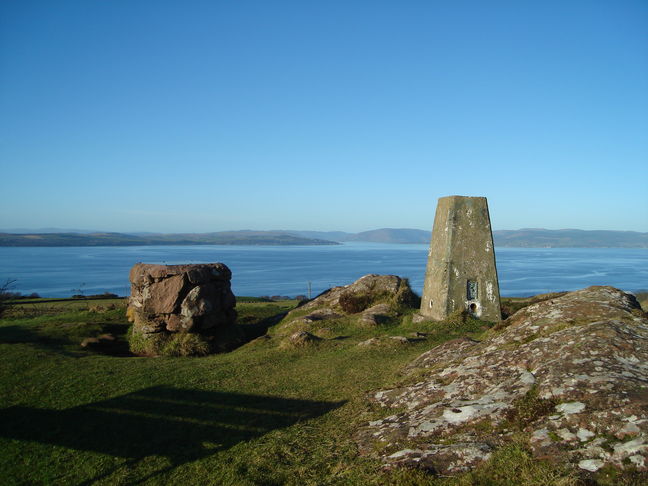 The highest point of the island