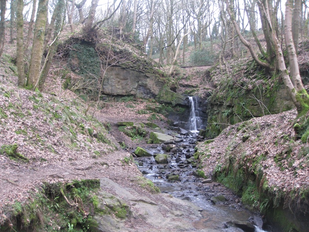 Waterfall in Fairy Glen