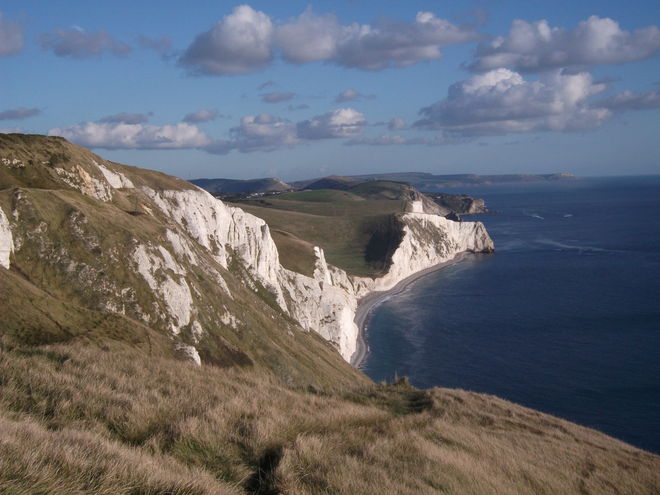 Looking east from White Nothe