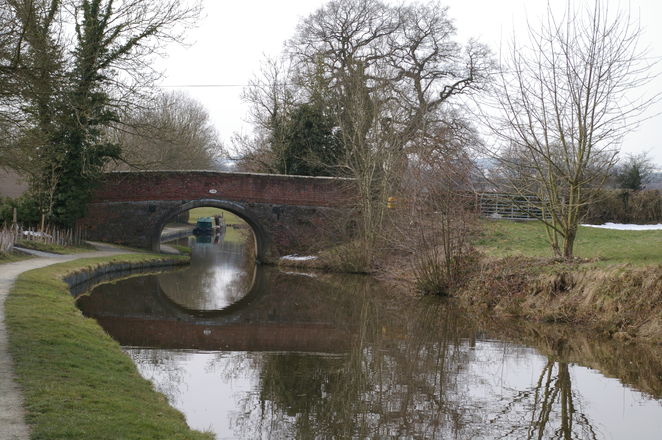 Llangollen Canal at the Poachers Pocket