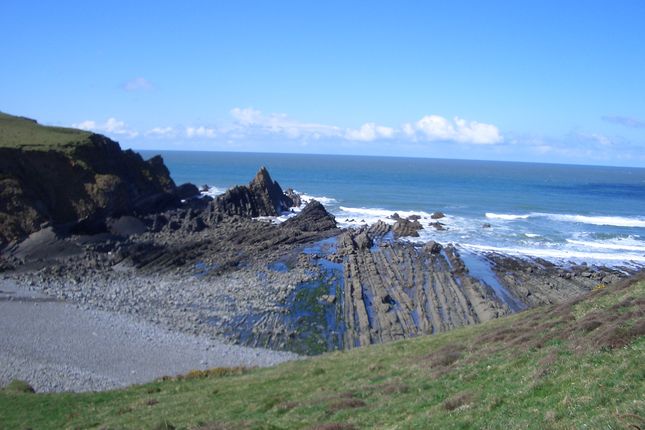 One of several rock formations along this coast