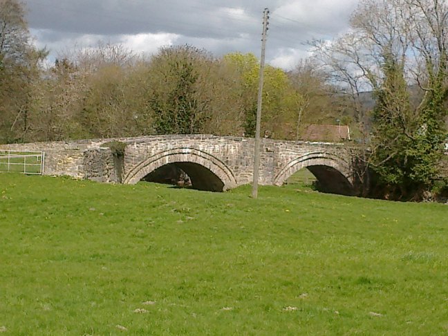 Bridge at Rhewl as seen on the return journey.