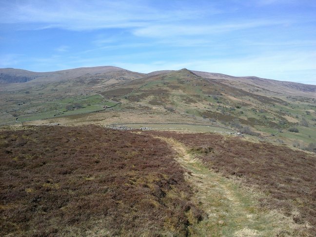 Towards Penygadair and Drum