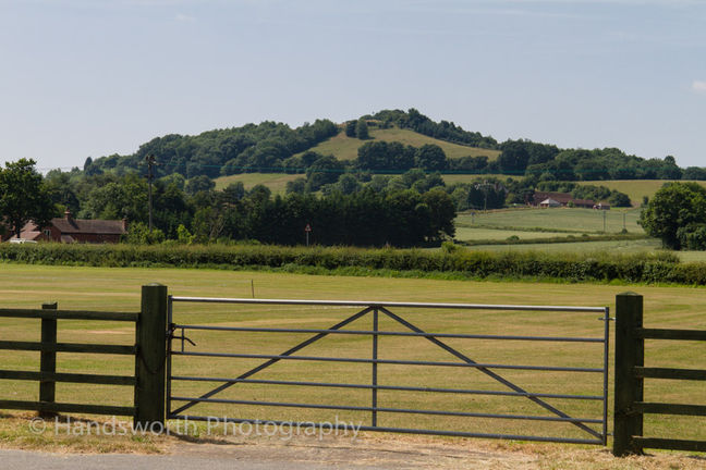 Berrow Hill from Hollins Lane (between 1 and 2)