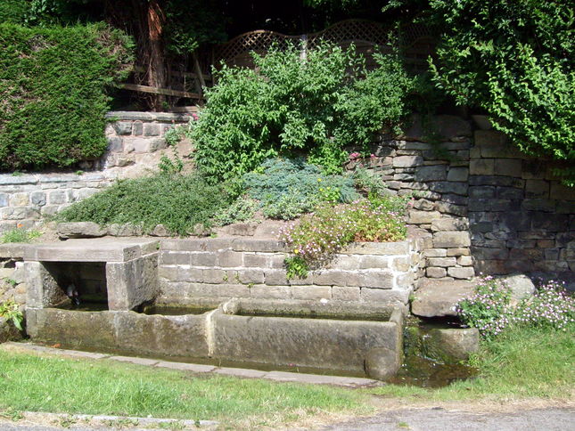 Water troughs in Worrall