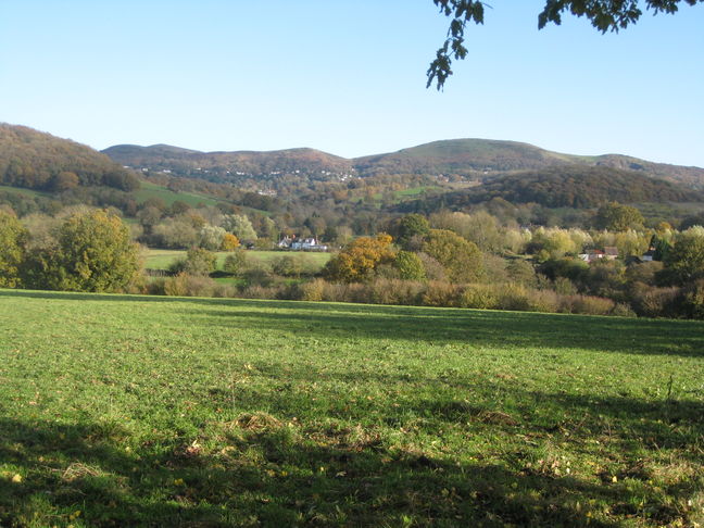 View to the Malvern Hills after Point 5