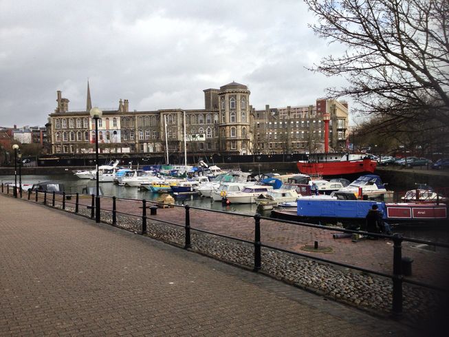 Bathurst Basin and Bristol General Hospital