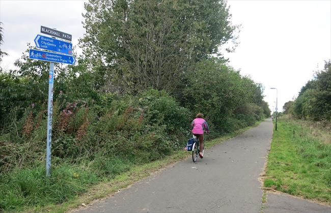 Blackhall cycle / walking path.