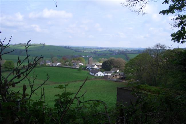 St Mary's Church from Parsonage Copse