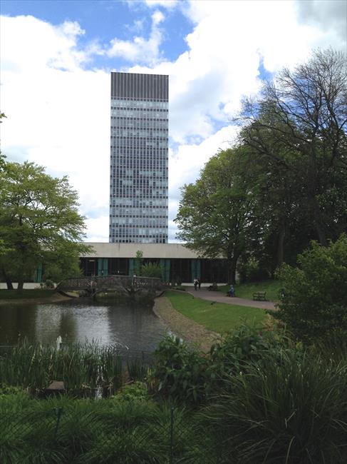 Arts Tower from Weston Park