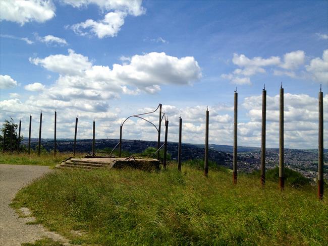 Beacon Poles on Parkwood Springs