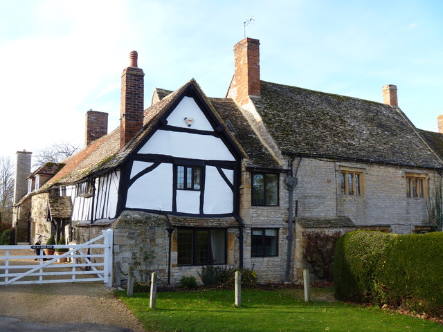 Old Manor House In Halford